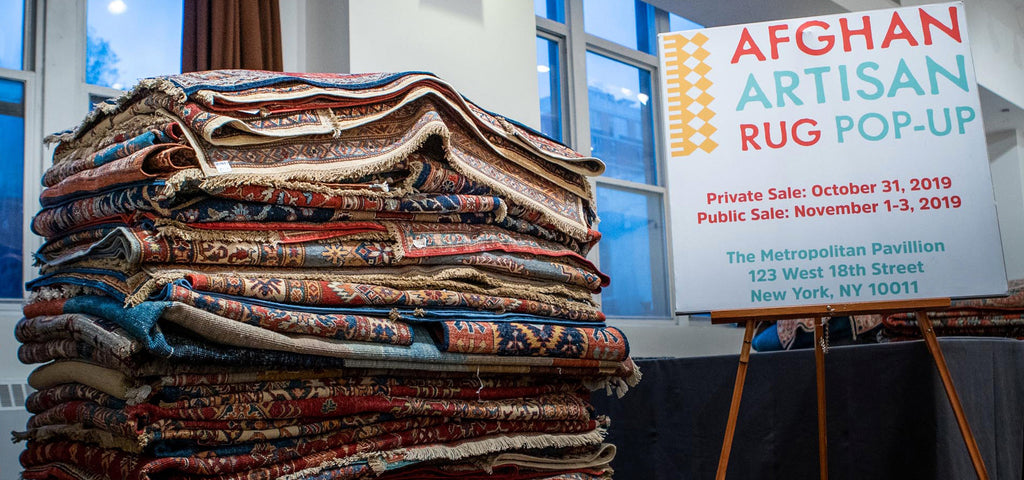 USAID-KCEC FIRST-EVER AFGHAN ARTISAN RUG POP-UP AIMS TO EMPOWER AFGHAN WEAVERS